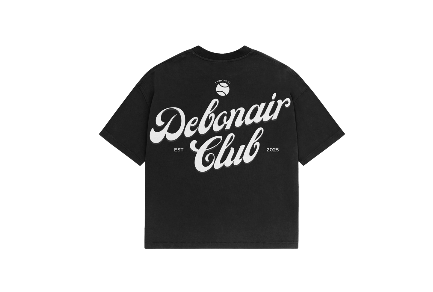 BLACK CLUB T SHIRT
