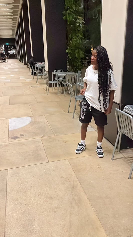 BLACK CLUB SHORTS